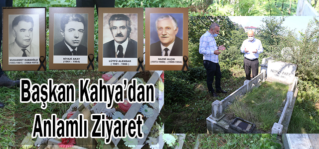 Başkan Kahya’dan anlamlı ziyaret
