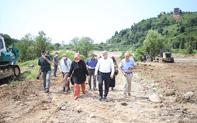 Başkan Kahya Çalışmaları Meclis Üyeleriyle Denetledi.