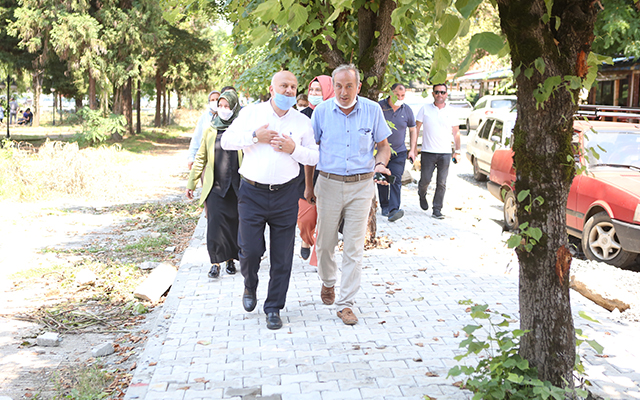 Başkan Kahya Çalışmaları Meclis Üyeleriyle Denetledi.