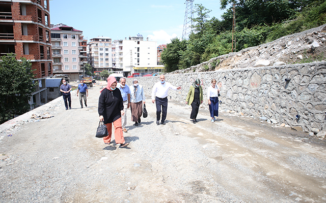 Başkan Kahya Çalışmaları Meclis Üyeleriyle Denetledi.