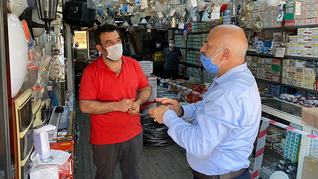 Başkan Kahya’dan Maske ve Sosyal Mesafe Uyarısı