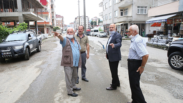 Düz Mahalle ve İnönü Caddesi Bağlantı Yolunda Sona Yaklaşıldı