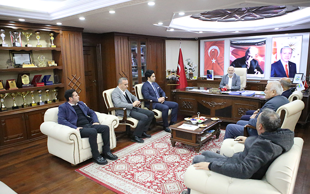 Rize İl Emniyet Müdürü Gökduman'dan Başkan Kahya'ya Ziyaret