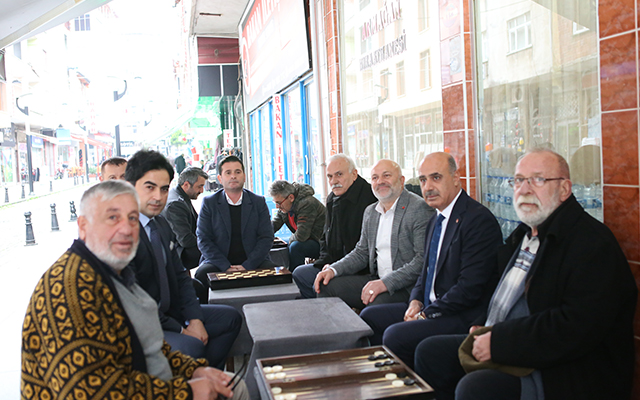 Rize İl Emniyet Müdürü Gökduman'dan Başkan Kahya'ya Ziyaret