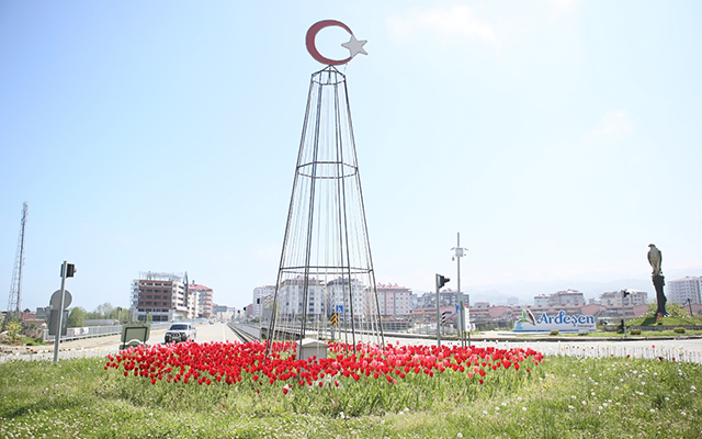 Ardeşen'de Lale Zamanı