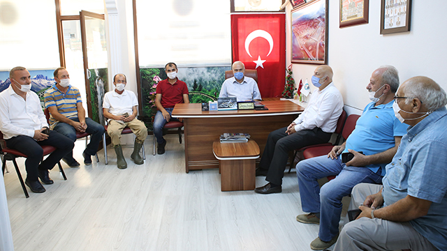 Muhtarlar Derneğine Ziyaret