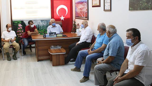 Muhtarlar Derneğine Ziyaret