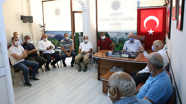 Muhtarlar Derneğine Ziyaret