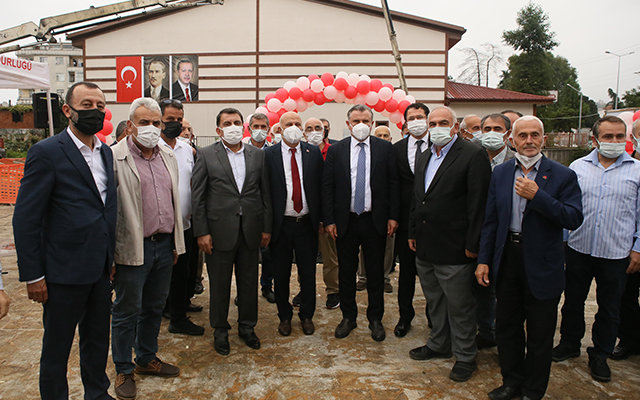 Diyanete Bağlı Anaokulunun Temeli Atıldı.