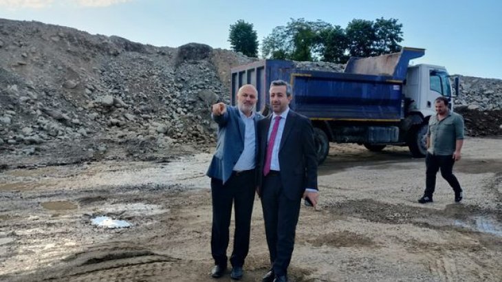 Yeni Kum ve Mıcır Fabrikamızda İnceleme