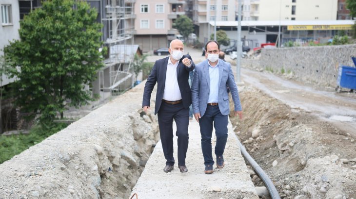 Düz Mahalle Bağlantı Yolumuz Sona Yaklaştı