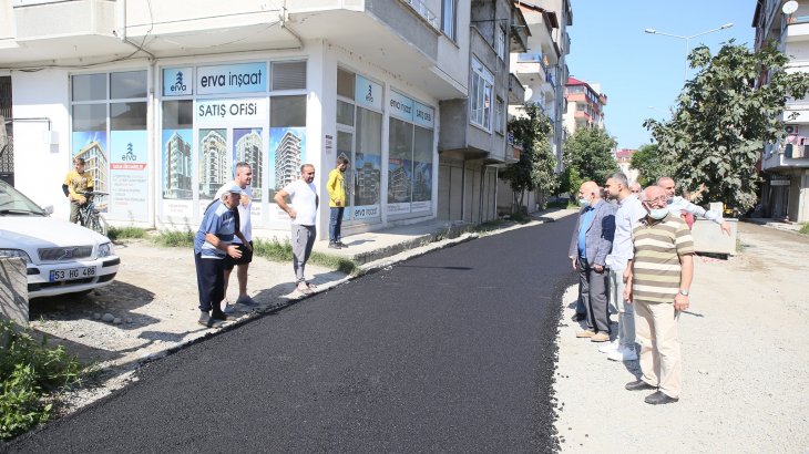 Fırtına Mahallemizin 2. Yarı Asfaltını Tamamlıyoruz
