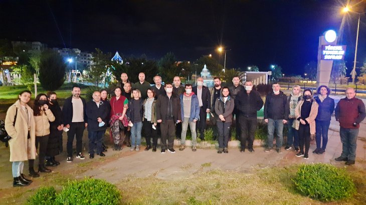 Göçmenlik ve Sosyal Uyum sempozyumu sonrası akademisyenler ile bir araya geldik