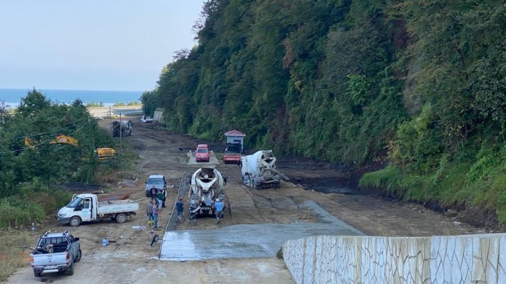 Çöp aktarma istasyonunda hazırlıklar devam ediyor.