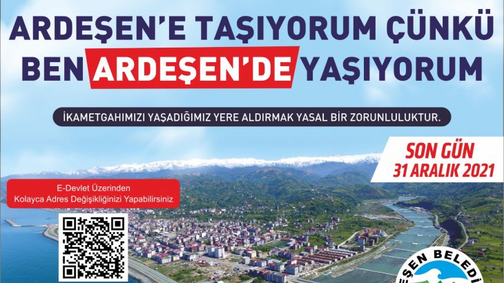 İKAMETGAHIMIZI YAŞADIĞIMIZ YERE TAŞIYALIM