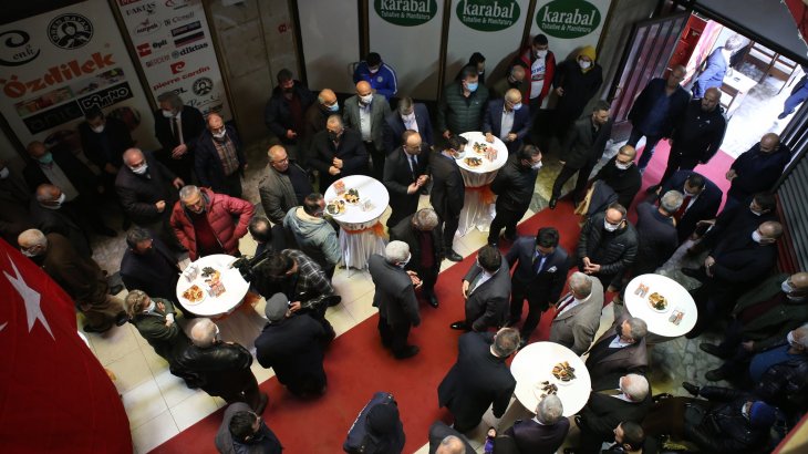 Gazeteciler Derneği Yeni Ofisi İlçemize Hayırlı Olsun