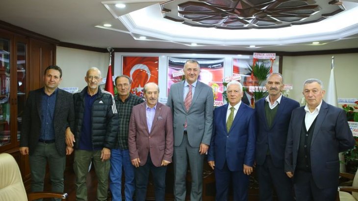 STK Temsilcilerinden Başkanımıza Tebrik Ziyareti
