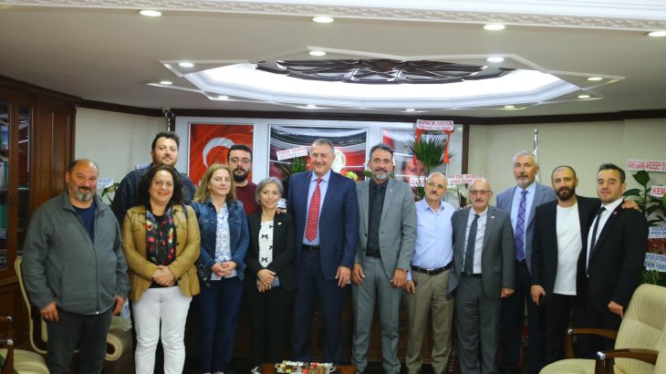 CHP Ardeşen Teşkilatından Başkanımız'a tebrik ziyareti