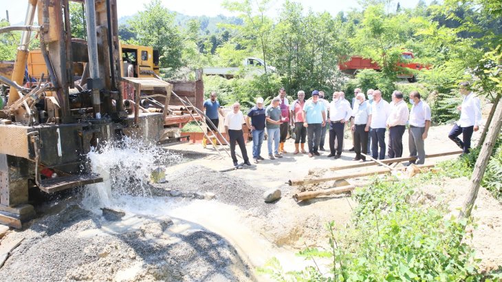İlçemizin içme suyu potansiyelini yükseltiyoruz. 
