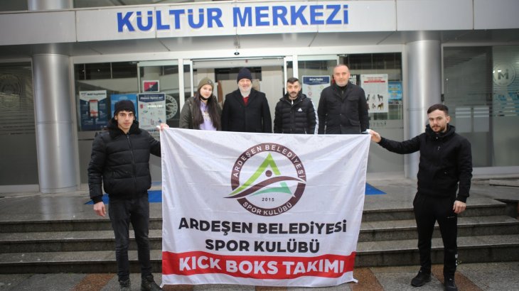 Kick Boks Takımımıza Başarılar Diledik.