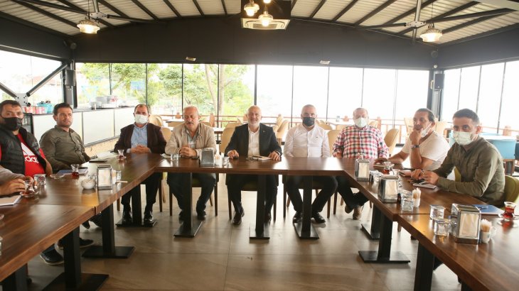 Basın Mensuplarıyla Bir Araya Geldik