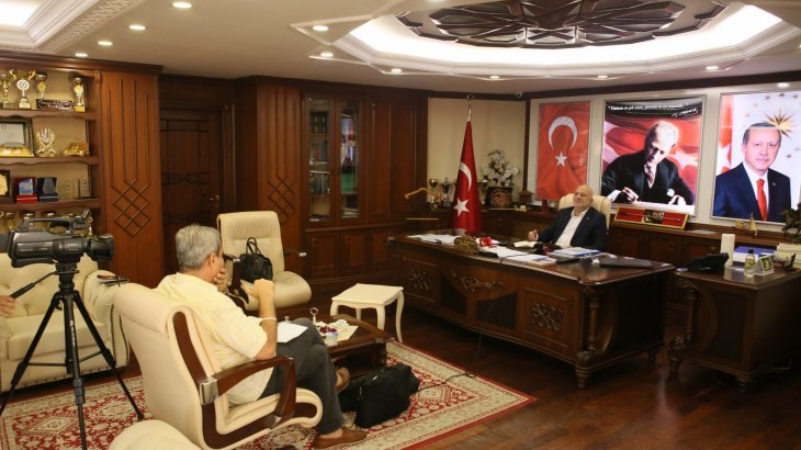 TV 8 Sordu - Başkanımız Anlattı