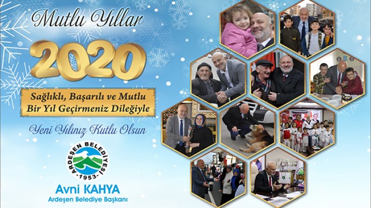 Ardeşen Belediye Başkanı Avni Kahya'dan Yeni Yıl Mesajı