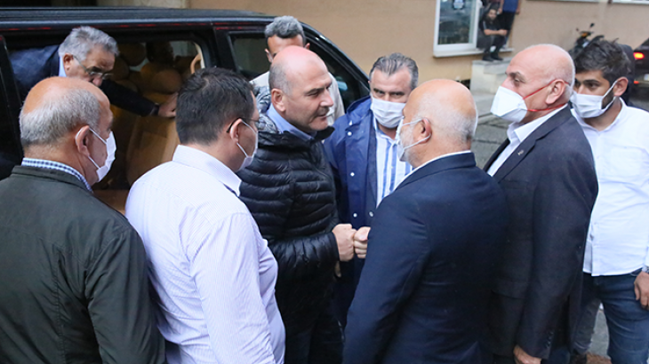 Başkanımız Sayın Süleyman Soylu İlçemizde Afet Toplantısı Yaptı
