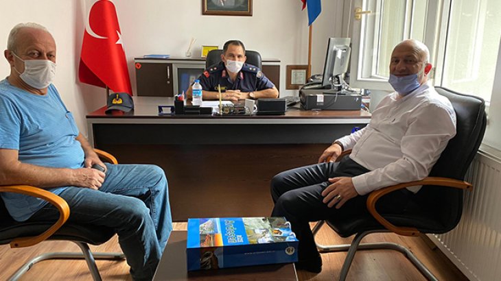 İlçe Jandarmaya İadeyi Ziyaret