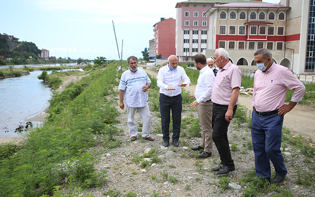 Vekil Avcı Ardeşen’de Proje ve Yatırımları İnceledi