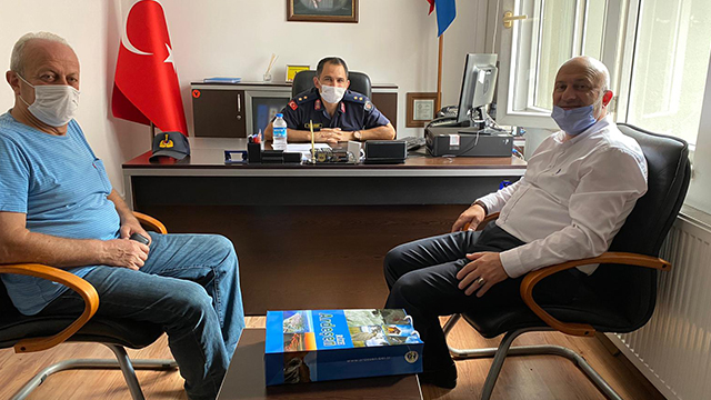 İlçe Jandarmaya İadeyi Ziyaret