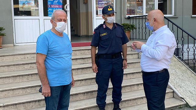 İlçe Jandarmaya İadeyi Ziyaret